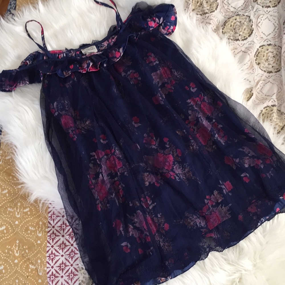 F r e e  P e o p l e • Floral lace dress